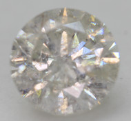 CERTIFIED 1.51 CARAT H COLOR SI3 ROUND BRILLIANT NATURAL EARTH MINED LOOSE DIAMOND FOR JEWELRY 7.21MM  *360 VIDEO & PICS