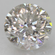 CERTIFIED 0.52 CARAT D COLOR SI1 ROUND BRILLIANT NATURAL EARTH MINED LOOSE DIAMOND FOR RING 4.9MM  *360 VIDEO & IMAGES