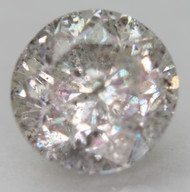 CERTIFIED 1.45 CARAT I COLOR SI3 ROUND BRILLIANT NATURAL EARTH MINED LOOSE DIAMOND FOR JEWELRY 6.57MM  *360 VIDEO & PICS