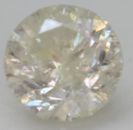 CERTIFIED 2.51 CARAT I COLOR ROUND BRILLIANT NATURAL EARTH MINED LOOSE DIAMOND FOR JEWELRY 8.4MM  *360 VIDEO & IMAGES