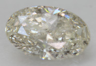 CERTIFIED 1.05 CARAT I COLOR VS2 OVAL NATURAL EARTH MINED LOOSE DIAMOND FOR RING 8.42X5.4MM  *360 REAL VIDEO & IMAGES