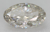CERTIFIED 1.01 CARAT H COLOR VS2 OVAL NATURAL EARTH MINED LOOSE DIAMOND FOR RING 8.14X5.09MM  *360 REAL VIDEO & IMAGES