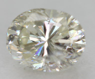 CERTIFIED 0.74 CARAT H COLOR VS2 OVAL NATURAL EARTH MINED LOOSE DIAMOND FOR RING 6.07X4.79MM  *360 REAL VIDEO & IMAGES