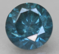 CERTIFIED 0.50 CARAT VIVID BLUE VS2 ROUND BRILLIANT NATURAL EARTH MINED LOOSE DIAMOND 4.88MM  *360 REAL VIDEO & IMAGES