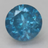 CERTIFIED 1.26 CARAT SKY BLUE SI1 ROUND BRILLIANT NATURAL EARTH MINED LOOSE DIAMOND 6.49MM  *360 REAL VIDEO & IMAGES