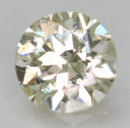 Certified 0.72 Carat I Color VS2 Round Brilliant Natural Earth Mined Loose Diamond For Ring 5.77mm  *360 VIDEO & IMAGES