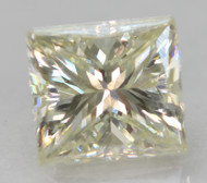 CERTIFIED 0.58 CARAT J COLOR VVS2 PRINCESS NATURAL EARTH MINED LOOSE DIAMOND FOR RING 4.72X4.37MM  *360 VIDEO & IMAGES