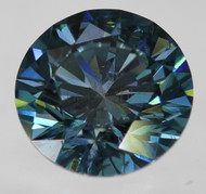 0.46 CARAT FANCY VIVID BLUE ROUND BRILLIANT NATURAL EARTH MINED LOOSE DIAMOND FOR JEWELRY 4.81MM *REAL IS A DIAMOND