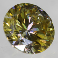 0.08 Carat Fancy Brownish Yellow Round Brilliant Natural Earth Mined Loose Diamond For Jewelry 2.76mm *REAL IS A DIAMOND