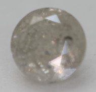 1.83 Carat Light Gray Round Brilliant Natural Earth Mined Loose Diamond For Jewelry 7.33mm *360 REAL VIDEO & PICTURES