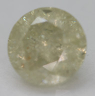 1.75 Carat K Color Round Brilliant Natural Earth Mined Loose Diamond For Jewelry 7.47mm *360 REAL VIDEO & PICTURES