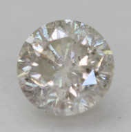 0.45 CARAT I COLOR ROUND BRILLIANT NATURAL EARTH MINED LOOSE DIAMOND FOR JEWELRY 4.74MM *360 REAL VIDEO & PICTURES