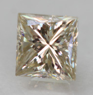 0.21 CARAT J COLOR VVS2 PRINCESS NATURAL EARTH MINED LOOSE DIAMOND FOR JEWELRY 3.18X3.10MM *360 REAL VIDEO & PICTURES