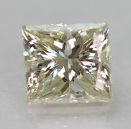 0.43 CARAT K COLOR SI1 PRINCESS NATURAL EARTH MINED LOOSE DIAMOND FOR JEWELRY 4.22X3.87MM *360 REAL VIDEO & PICTURES