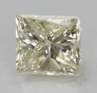 0.45 CARAT K COLOR SI1 PRINCESS NATURAL EARTH MINED LOOSE DIAMOND FOR JEWELRY 4.37X4.02MM *360 REAL VIDEO & PICTURES