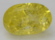 1.03 CARAT CANARY YELLOW OVAL NATURAL EARTH MINED LOOSE DIAMOND FOR JEWELRY 7.67X5.02MM *360 REAL VIDEO & PICTURES