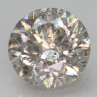 1.15 CARAT FANCY SILVER SI3 ROUND BRILLIANT NATURAL EARTH MINED LOOSE DIAMOND FOR JEWELRY 6.54MM *360 VIDEO & PICTURES