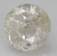 1.04 Carat I Color Round Brilliant Natural Earth Mined Loose Diamond For Jewelry 6.38mm *360 REAL VIDEO & PICTURES