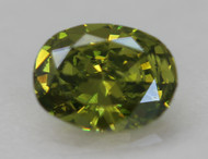 0.28 CARAT FANCY VIVID GREEN SI1 OVAL NATURAL EARTH MINED LOOSE DIAMOND 5.10X4.04MM *360 PROFESSIONAL VIDEO & PICTURES