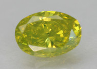 0.19 CARAT GREEN YELLOW VS2 OVAL NATURAL EARTH MINED LOOSE DIAMOND FOR JEWELRY 4.50X3.14MM *360 REAL VIDEO & PICTURES