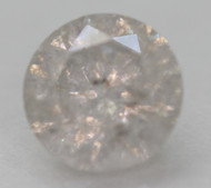 0.56 Carat H Color Round Brilliant Natural Earth Mined Loose Diamond For Jewelry 5.23mm *360 REAL VIDEO & PICTURES