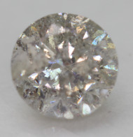 1.07 CARAT FANCY SILVER ROUND BRILLIANT NATURAL EARTH MINED LOOSE DIAMOND FOR JEWELRY 6.1MM *360 REAL VIDEO & PICTURES
