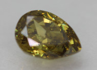 0.31 CARAT VIVID YELLOW VS2 PEAR SHAPE NATURAL EARTH MINED LOOSE DIAMOND FOR JEWELRY 4.93X3.98MM *360 VIDEO & PICTURES
