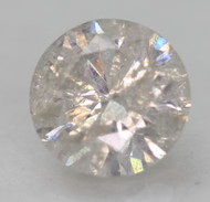 0.44 CARAT F COLOR ROUND BRILLIANT NATURAL EARTH MINED LOOSE DIAMOND FOR JEWELRY 4.85MM *360 REAL VIDEO & PICTURES