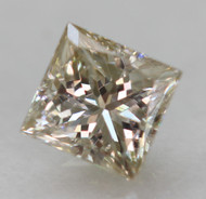 0.19 CARAT J COLOR VVS2 PRINCESS NATURAL EARTH MINED LOOSE DIAMOND FOR JEWELRY 3.23X3.08MM *360 REAL VIDEO & PICTURES