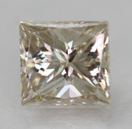 0.20 CARAT J COLOR VVS2 PRINCESS NATURAL EARTH MINED LOOSE DIAMOND FOR JEWELRY 3.33X3.13MM *360 REAL VIDEO & PICTURES
