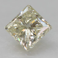 0.45 CARAT J COLOR SI2 PRINCESS NATURAL EARTH MINED LOOSE DIAMOND FOR JEWELRY 4.10X4.04MM *360 REAL VIDEO & PICTURES