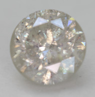 1.28 CARAT I COLOR ROUND BRILLIANT NATURAL EARTH MINED LOOSE DIAMOND FOR JEWELRY 6.77MM *360 REAL VIDEO & PICTURES
