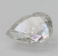 CERTIFIED 1.01 CARAT E COLOR SI3 PEAR SHAPE NATURAL EARTH MINED LOOSE DIAMOND FOR RING 8.3X6.19MM  *360 VIDEO & IMAGES