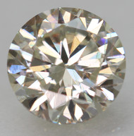 CERTIFIED 0.54 CARAT I COLOR VVS2 ROUND BRILLIANT NATURAL EARTH MINED LOOSE DIAMOND FOR RING 5.13MM  *360 VIDEO & IMAGES