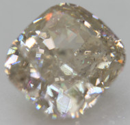 CERTIFIED 2.66 CARAT K COLOR SI2 CUSHION NATURAL EARTH MINED LOOSE DIAMOND FOR RING 7.98X7.4MM  *360 REAL VIDEO & IMAGES