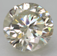 CERTIFIED 0.84 CARAT I COLOR SI2 ROUND BRILLIANT NATURAL EARTH MINED LOOSE DIAMOND FOR RING 5.96MM  *360 VIDEO & IMAGES