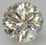 CERTIFIED 1.04 CARAT I COLOR VS2 ROUND BRILLIANT NATURAL EARTH MINED LOOSE DIAMOND FOR RING 6.3MM  *360 VIDEO & IMAGES