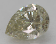 Certified 0.63 Carat J Color VS2 Pear Shape Natural Earth Mined Loose Diamond For Ring 6.45x4.85mm  *360 VIDEO & IMAGES