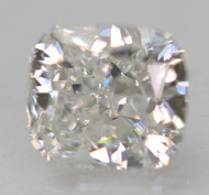 Certified 0.50 Carat D Color VS2 Cushion Natural Earth Mined Loose Diamond For Ring 4.67x4.17mm  *360 VIDEO & IMAGES