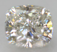 Certified 0.73 Carat D Color VS2 Cushion Natural Earth Mined Loose Diamond For Ring 5.39x4.91mm  *360 VIDEO & IMAGES