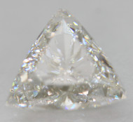 Certified 0.51 Carat D Color VVS2 Triangle Natural Earth Mined Loose Diamond For Ring 5.53x5.48mm  *360 VIDEO & IMAGES
