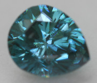 CERTIFIED 0.46 CARAT VIVID BLUE VS2 PEAR SHAPE NATURAL EARTH MINED LOOSE DIAMOND 5.41X4.48MM  *360 REAL VIDEO & IMAGES