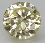 CERTIFIED 0.45 CARAT FANCY YELLOW VS2 ROUND BRILLIANT NATURAL EARTH MINED LOOSE DIAMOND 5.1MM  *360 REAL VIDEO & IMAGES