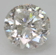 Certified 0.98 Carat E Color SI2 Round Brilliant Natural Earth Mined Loose Diamond For Ring 6.35mm  *360 VIDEO & IMAGES