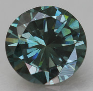 CERTIFIED 0.46 CARAT VIVID BLUE VVS2 ROUND BRILLIANT NATURAL EARTH MINED LOOSE DIAMOND 5.21MM  *360 REAL VIDEO & IMAGES