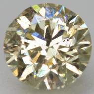 CERTIFIED 0.77 CARAT FANCY YELLOW VS1 ROUND BRILLIANT NATURAL EARTH MINED LOOSE DIAMOND 5.72MM  *360 REAL VIDEO & IMAGES
