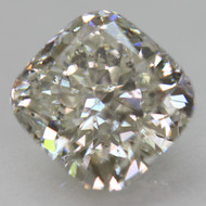 CERTIFIED 1.03 CARAT H COLOR SI2 CUSHION NATURAL EARTH MINED LOOSE DIAMOND FOR RING 5.94X5.64MM  *360 VIDEO & IMAGES