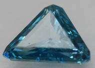 CERTIFIED 0.47 CARAT VIVID BLUE VVS2 SHIELD SHAPE NATURAL EARTH MINED LOOSE DIAMOND 6.93X5.32MM  *360 VIDEO & IMAGES