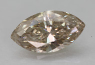 0.42 CARAT YELLOW BROWN VVS2 MARQUISE NATURAL EARTH MINED LOOSE DIAMOND 7.15X4.00MM *360 PROFESSIONAL VIDEO & PICTURES