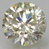 0.48 CARAT K COLOR VS2 ROUND BRILLIANT NATURAL EARTH MINED LOOSE DIAMOND FOR RING 4.88MM *360 REAL VIDEO & PICTURES